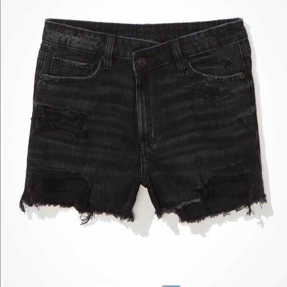 American Eagle Outfitters Pants - American Eagle Black Denim Shorts